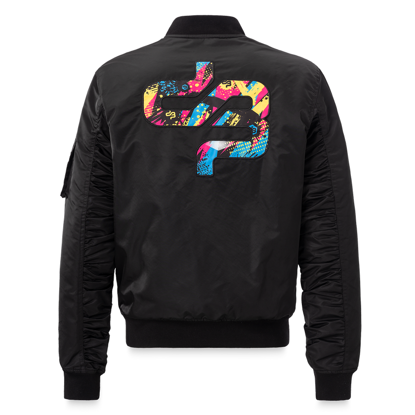 028. Bomber Jacket Live Loud