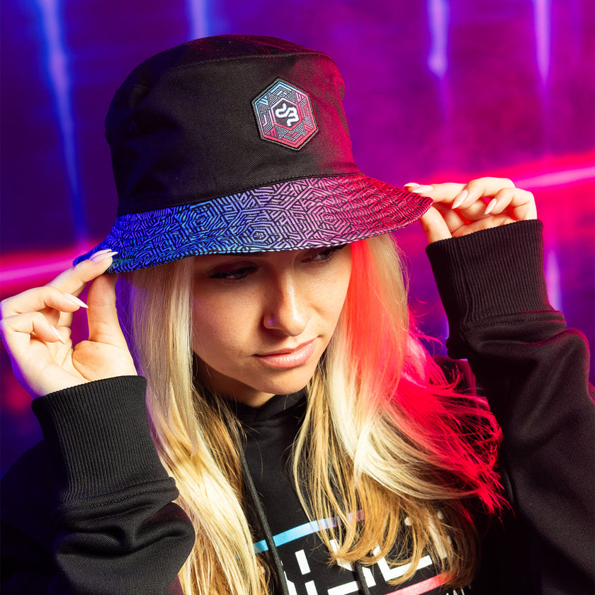 059. Decibel Bucket Hat Cosmic Design