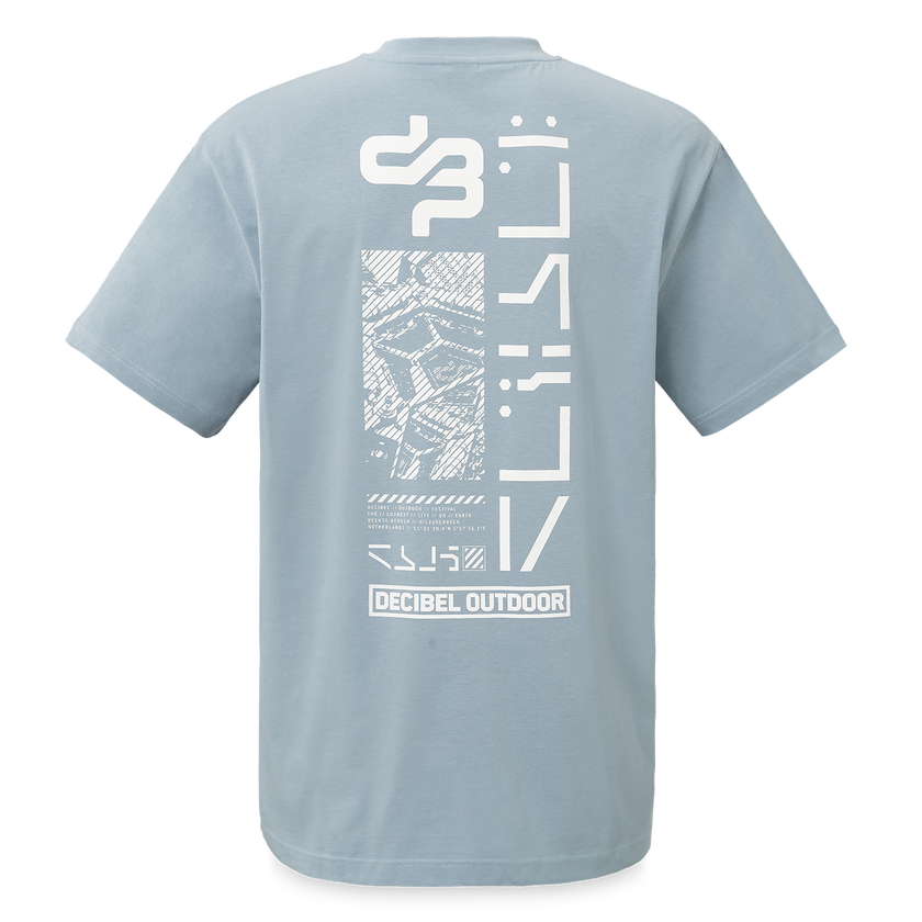 003. Decibel T-Shirt Serene Blue